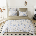 Комплект постельного белья Люкс Сатин 100% хлопок на резинке AR367