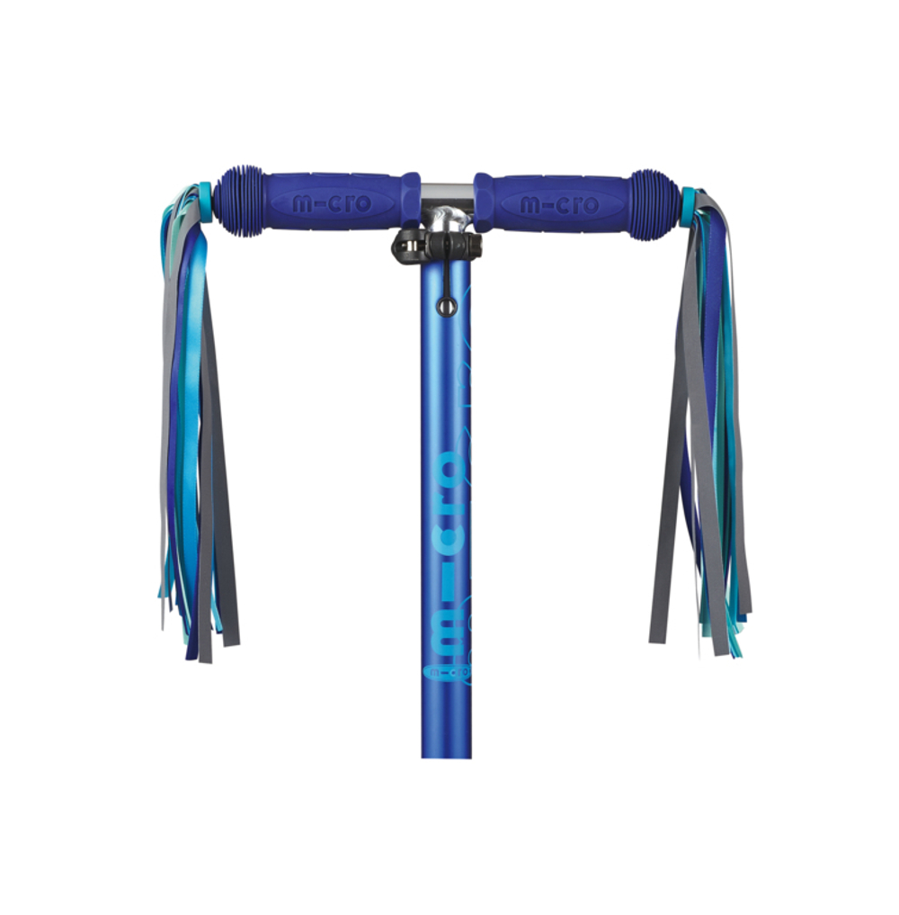 Ленты на руль сине-голубые светоотражающие