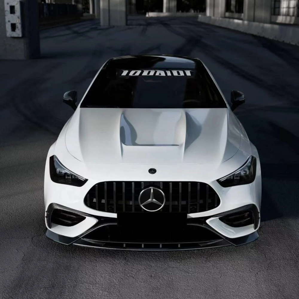 Карбоновый обвес для Mercedes-Benz CLE C236 CLE53 AMG 2023+ Мерседес губа диффузор юбки Спойлер