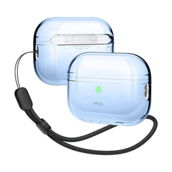 Чехол Elago Clear case with Round strap для AirPods Pro 2 (2022) (EAPP2CL-BA+ROSTR-ABL) голубой