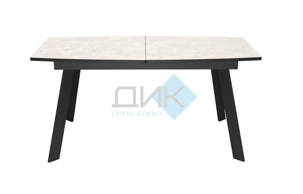 Стол DikLine ХL160 опоры чёрные