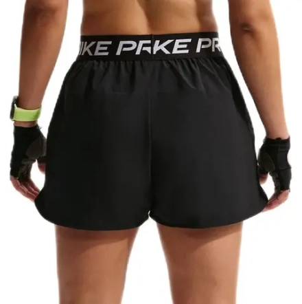 Женские теннисные шорты Nike Pro 2in1 - black/white