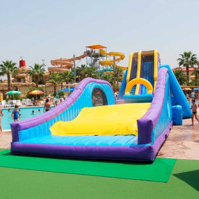 Надувная водная горка «Цунами», 43×12×14 м