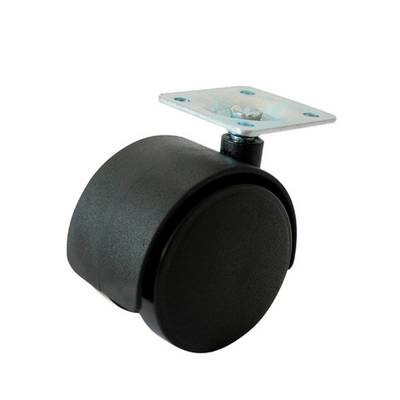 Ролик мебельный EDSON CP-50 квадратная площадка 50мм (10193)