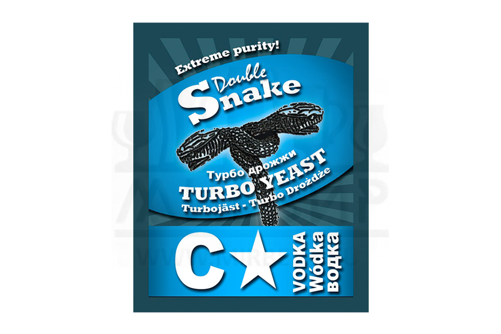 Спиртовые дрожжи DoubleSnake "C-Star Turbo", 66 г