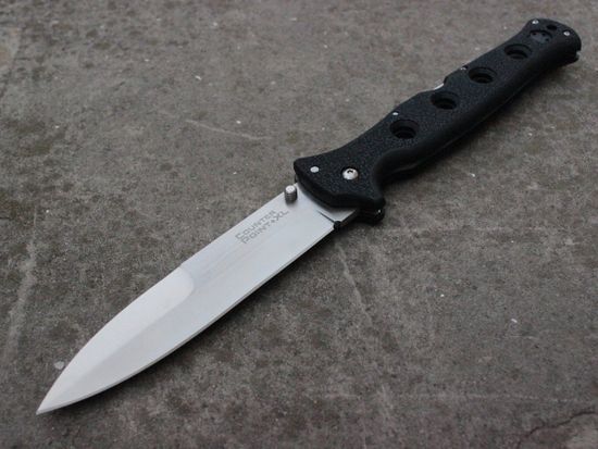 Складной нож Cold Steel 10AA Counter Point X c клинком из стали AUS-10A, рукоять Grivory (Griv-Ex)