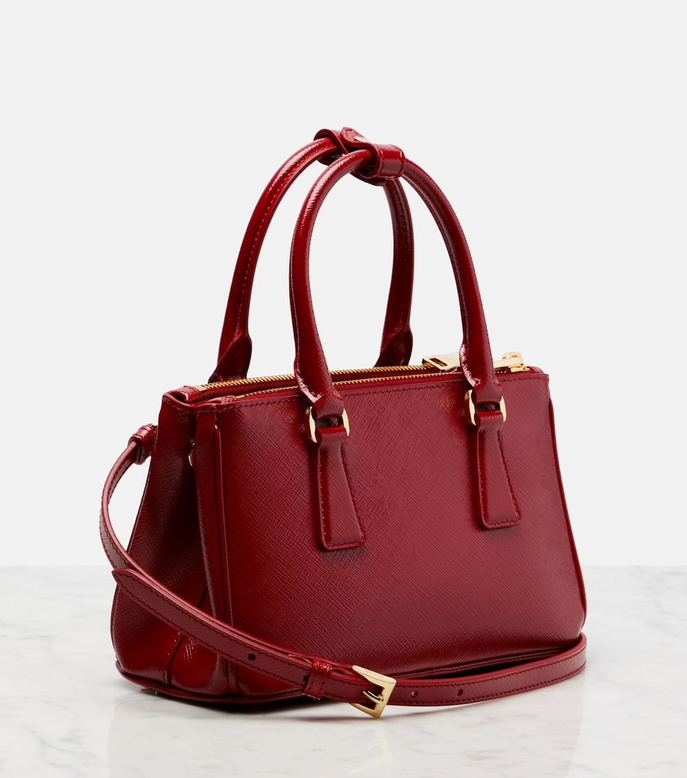 Cумка Prada Galleria Mini Leather Top-Handle "Red"