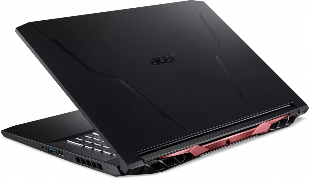 Ноутбук Acer Nitro 5 AN517-41-R4RD (NH.QARER.00H) Ryzen 7 5800H 16Gb SSD512Gb NVIDIA GeForce RTX 3060 6Gb 17.3" IPS FHD (1920x1080)  WiFi BT Cam Windows 11 black