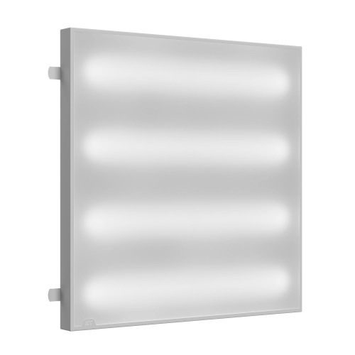 STP-G-1001-O-36-4K-40 Св-к ДВО ST Luce STANDART IP40 590*590*40мм 36Вт 4200лм 4000К опал (Грильято) Коммерческое освещение