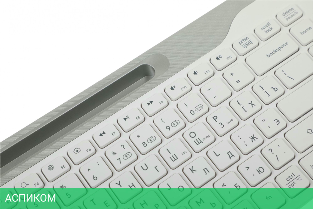 Набор периферии A4Tech Fstyler FB2535C Icy White белый/серый
