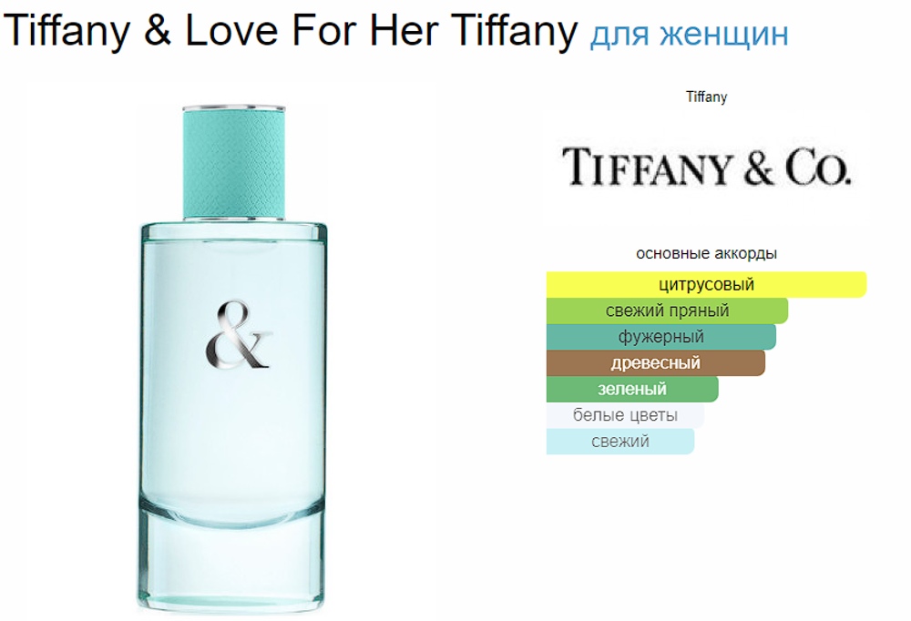 Tiffany & Co TIFFANY & CO LOVE FOR HER