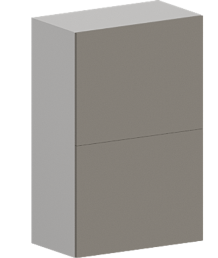 Кухня Модуль ШВГ 602Г Графит / Теплый серый