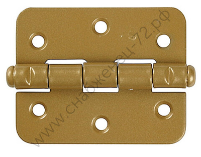 ПН-60 60x49х1.6 мм, цвет золотой металлик, карточная петля (37633-60)