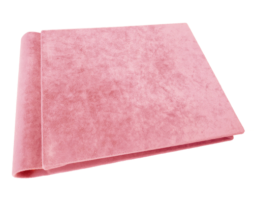 Фотоальбом из бархата "Светло розовый"