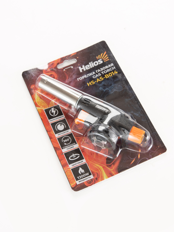 Горелка газовая с пьезоподжигом (HS-AS-B014) Helios
