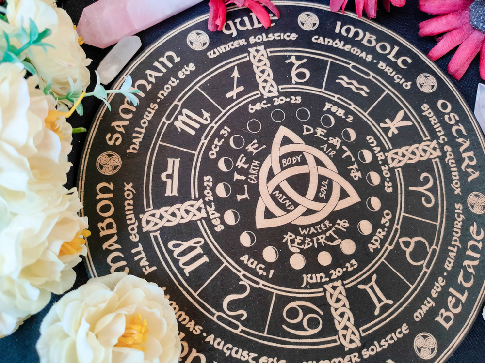 Колесо года «Триксель» для украшения алтаря