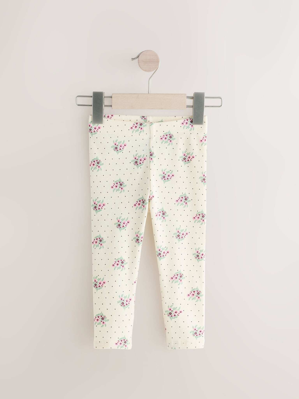 Легинсы для девочки Next E51-413, Кремовый