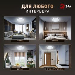 Светильник потолочный светодиодный ЭРА SPB-6 Slim Cube 70W-6,5K без ДУ | Светильники SPB-6 без ДУ