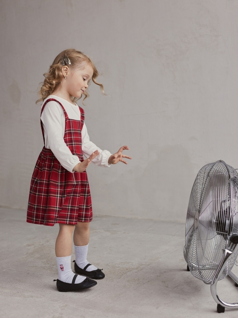 Conte-kids TIP-TOP Однотонные хлопковые носки с вышивкой
