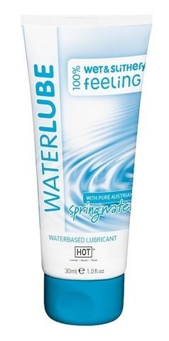 Гель-смазка на основе чистой родниковой воды WaterLube, 30 мл.
