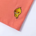 Футболка Ymkashix Ghost кораллово-оранжевая