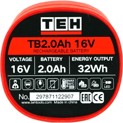 Аккумуляторная батарея TEH TB2.0Ah 16V
