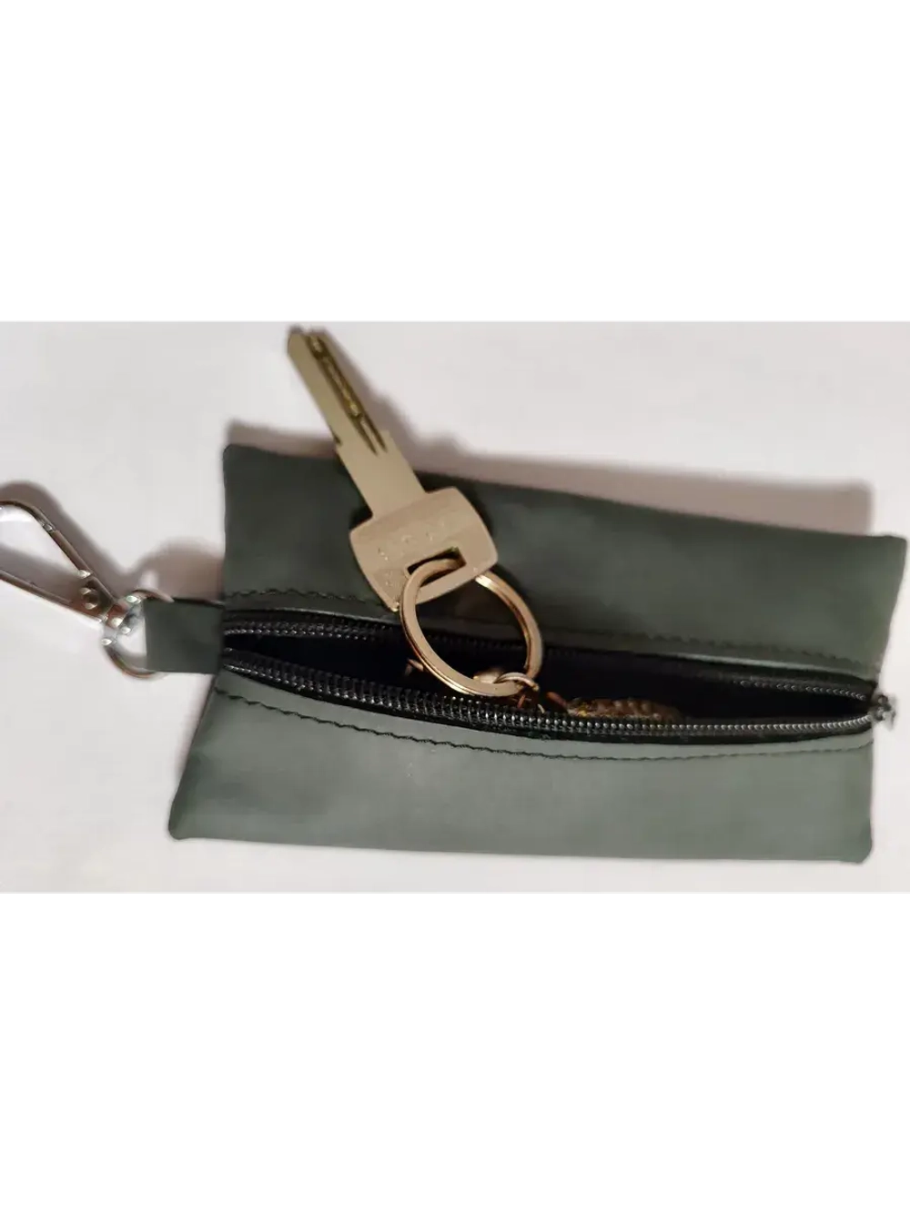 Ключница карманная из натуральной кожи