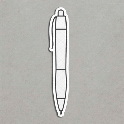 Ручка белая - декор для фотосессий