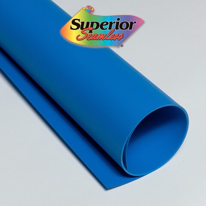 Фон пластиковый Superior 1x1,3м Electric Blue 5047 электрический синий