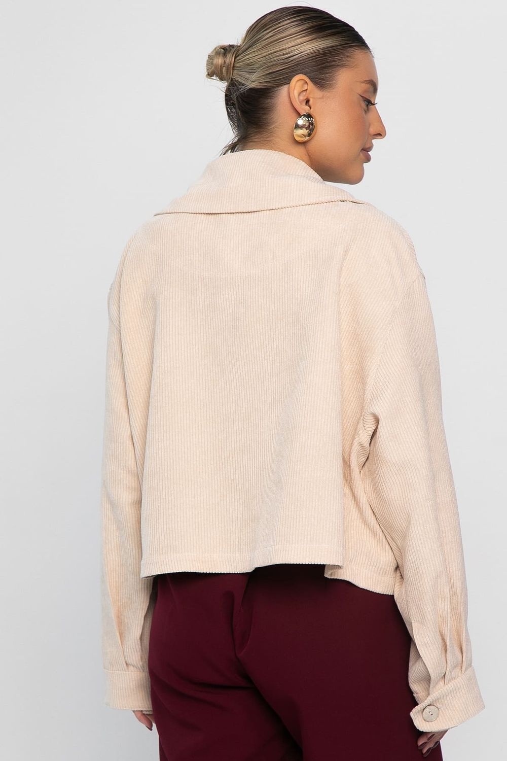 Жакет укороченный Динара (бежевый) Б14326-39М LT Collection