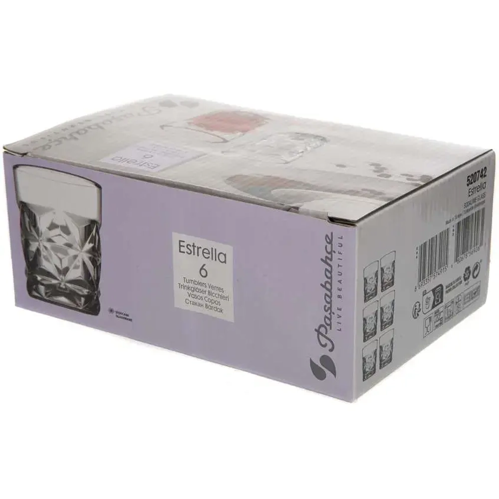 Набор стопок 6шт 60мл «ESTRELLA» 520742