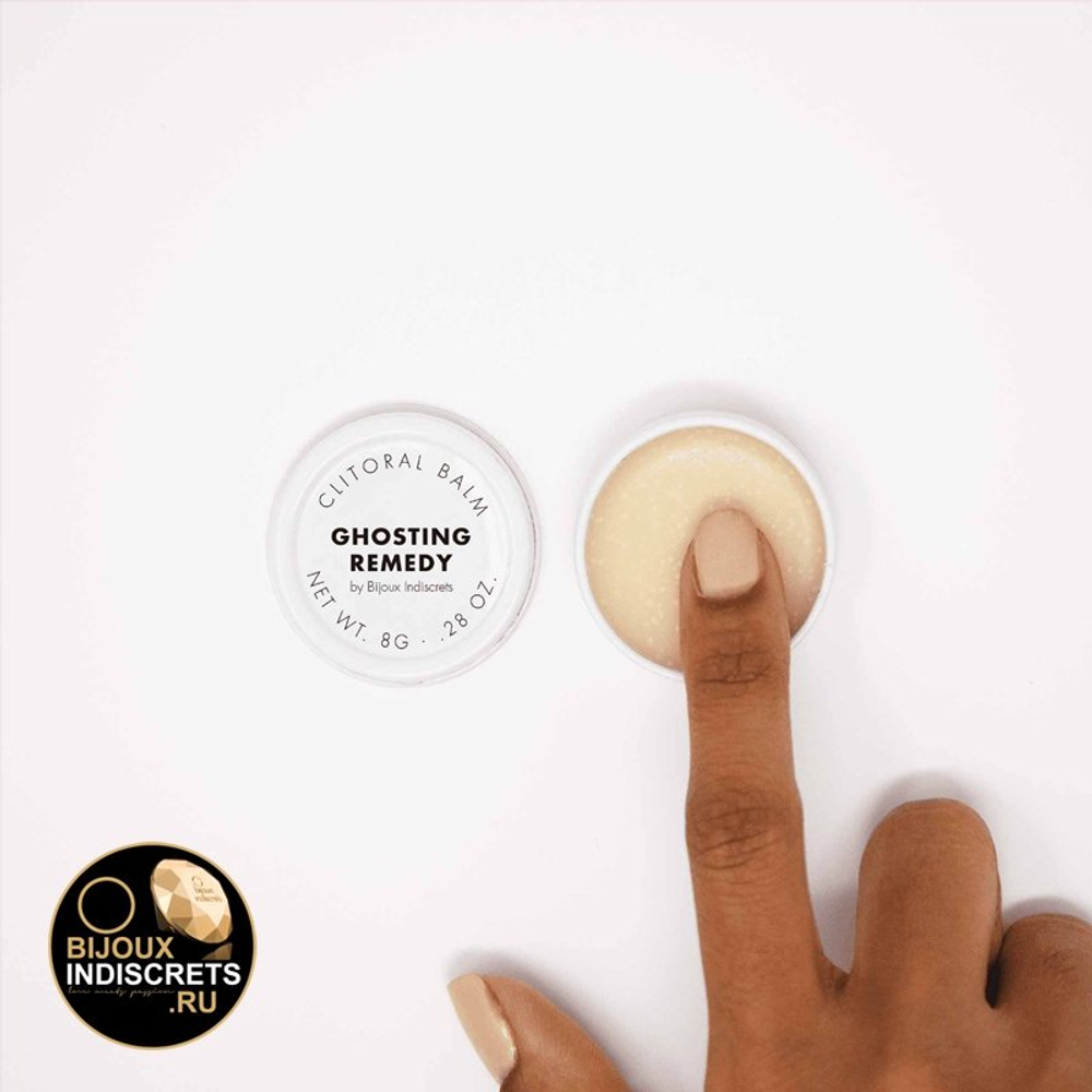Возбуждающий бальзам для клитора Bijoux Indiscrets GHOSTING REMEDY с ароматом ветивера, 8г