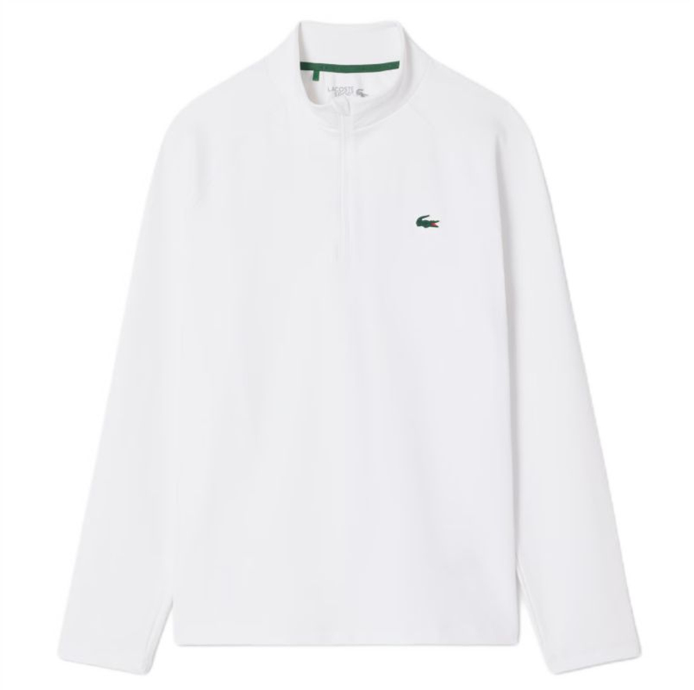 Куртка теннисная Lacoste Training Sport Ultra Dry Midlayer - white