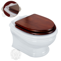 Унитаз подвесной Migliore Milady ML.MLD-25.740.D3.BR