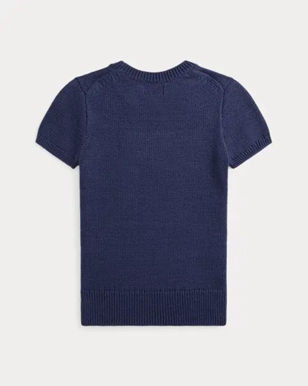 Вязаное поло с рисунком медвежонка и вышивкой RL Ralph Lauren