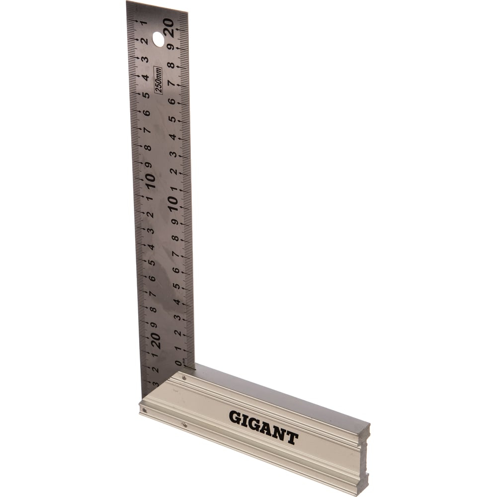 Стальной угольник с алюминиевой рукояткой Gigant 250 мм GWS-25B