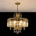 Citilux Инга CL335183 Люстра подвесная хрустальная Бронза