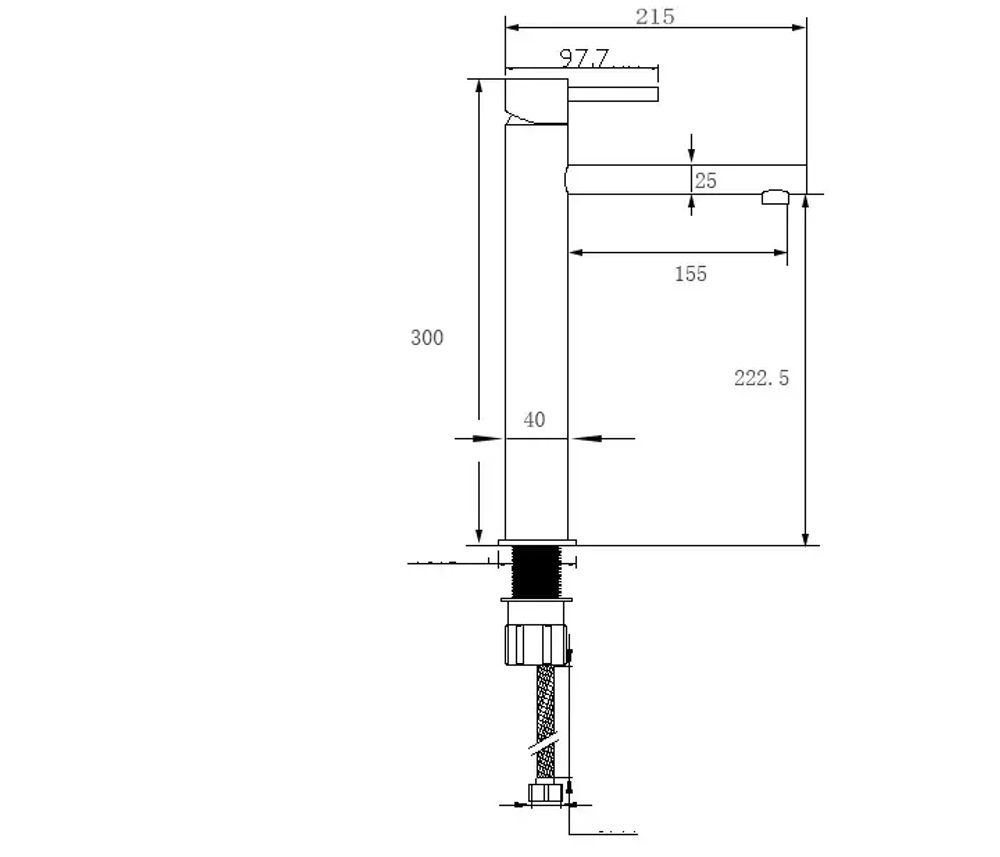 Смеситель NT2201Н ARINO H