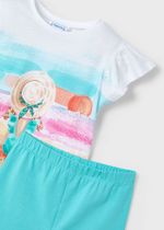 футболка с леггинсами