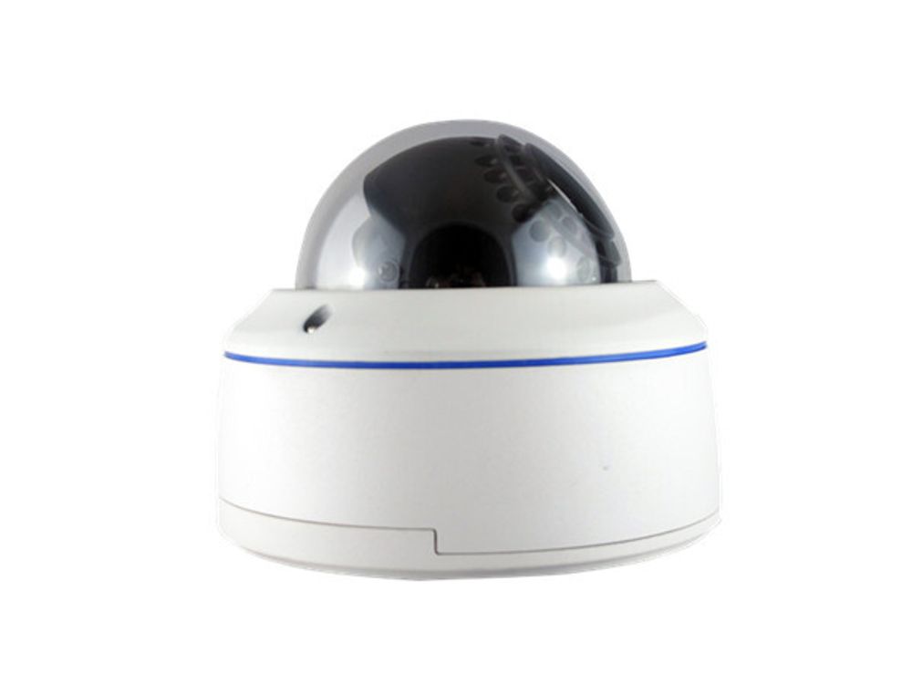 Сетевая купольная пыле-влагозащищенная IP-видеокамера с POE и ИК фильтром ONVIF 720P 1,3 Mpix IP66 (SPBD-1720IR)