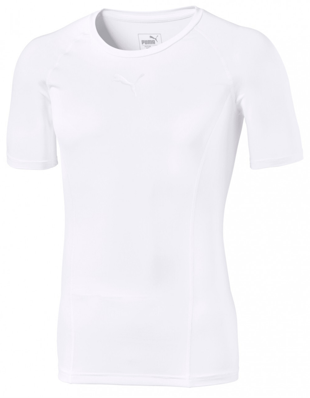 Компрессионка  Puma Liga Baselayer Tee SS - белый