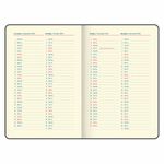 Ежедневник датированный 2025 А5 148х218 мм GALANT "Infinity Gold", под кожу, темно-синий, 115729