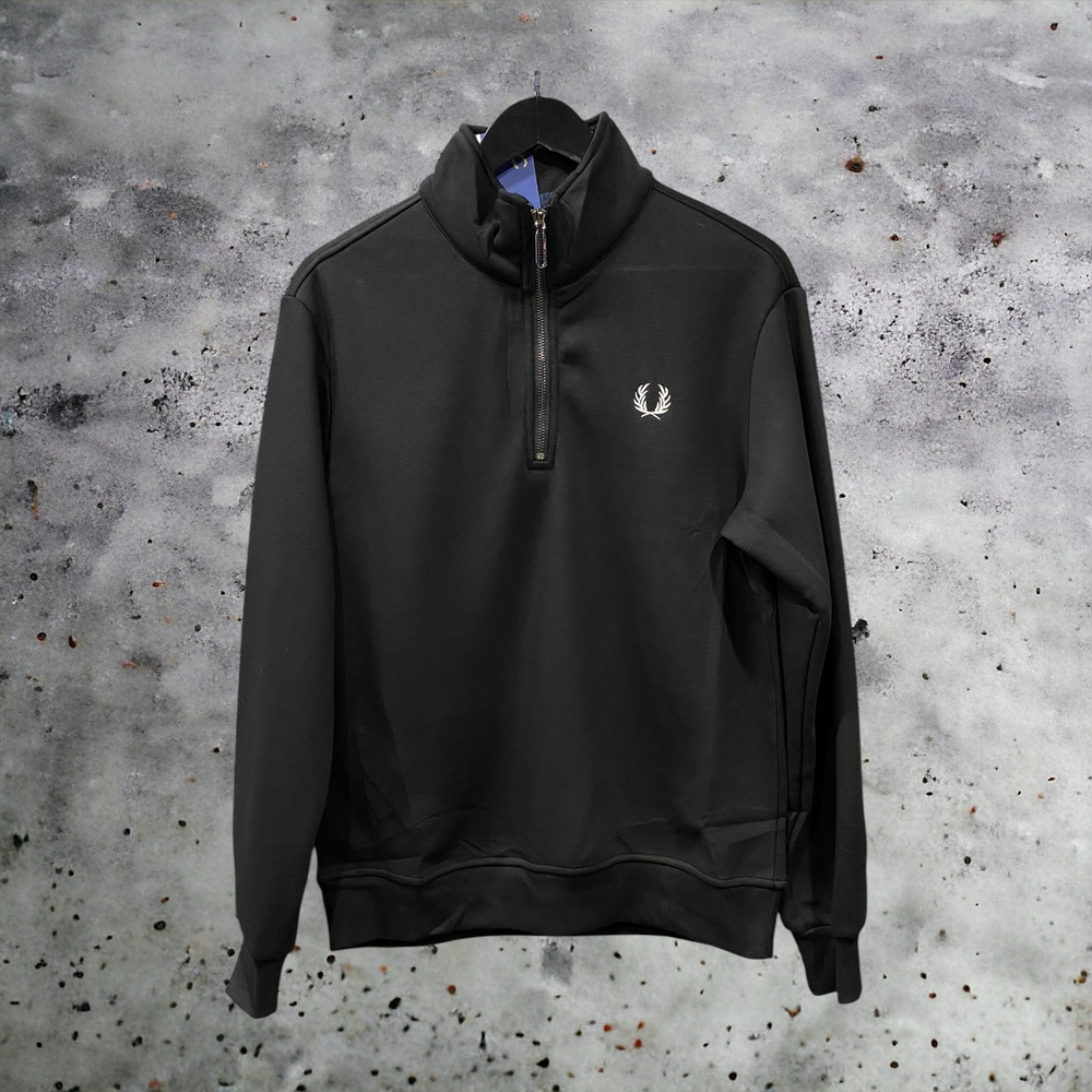 Свитшот Zip Fred Perry #2 • Черный