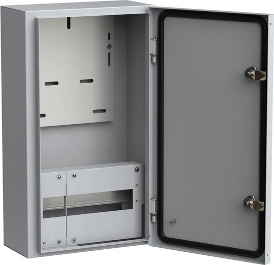 Корпус металлический ЩУРн-3/12 (540х310х165мм) IP54 без окна TITAN IEK
