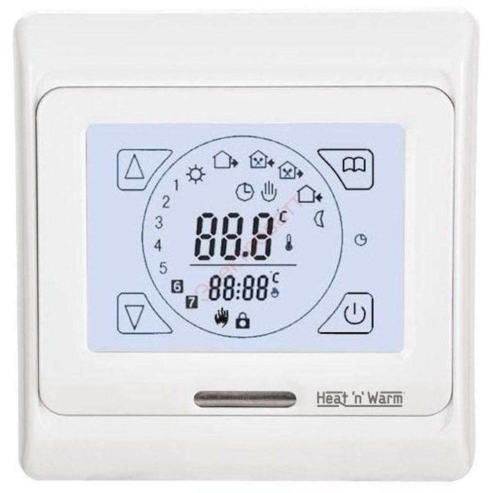 Терморегулятор для тёплого пола Heat'n'Warm HW700 белый