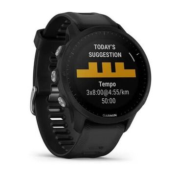Умные часы Garmin Forerunner 955 с черным ремешком