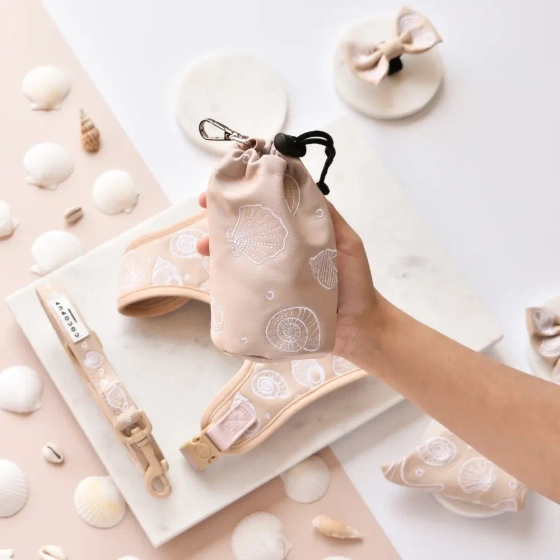 Мешочек для лакомств на шнурке Ракушки