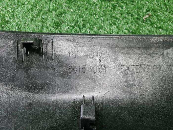 Накладка бампера Mitsubishi Outlander 3 2015-2018