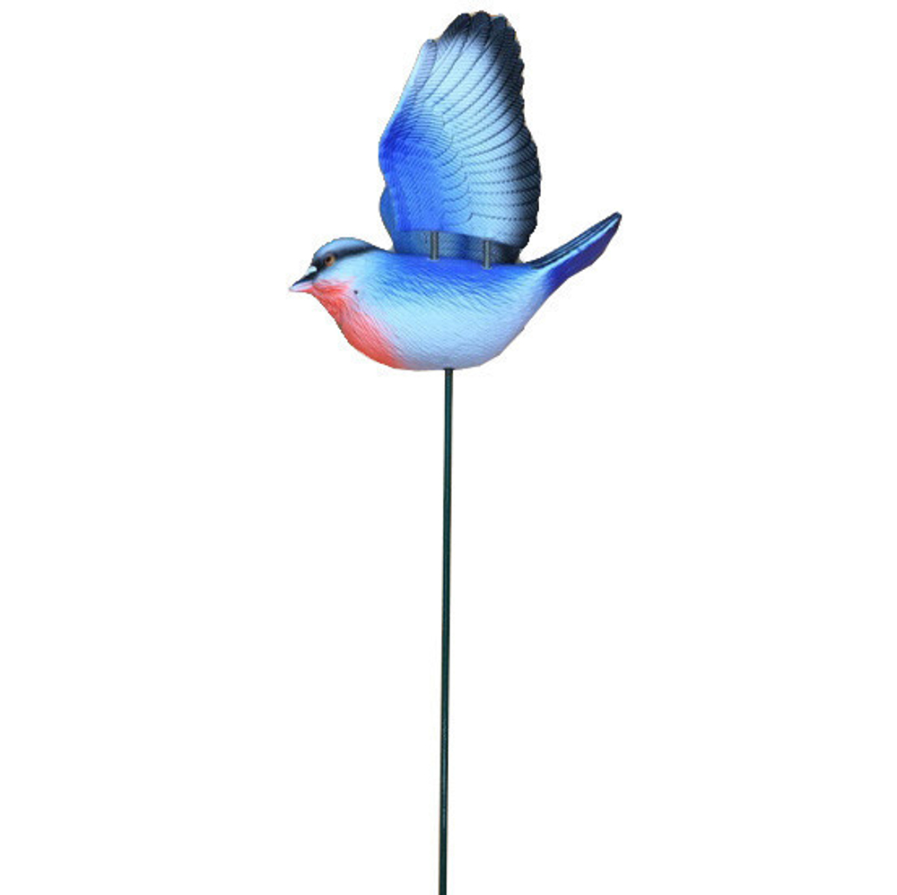Фигура на спице «Птица радости» 16*40см для отпугивания птиц