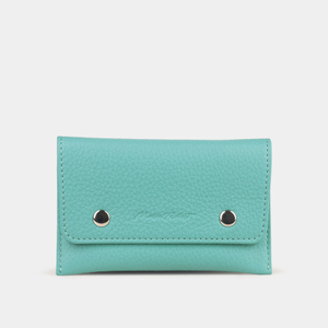 Кофр для украшений Medium из кожи теленка, цвета тиффани